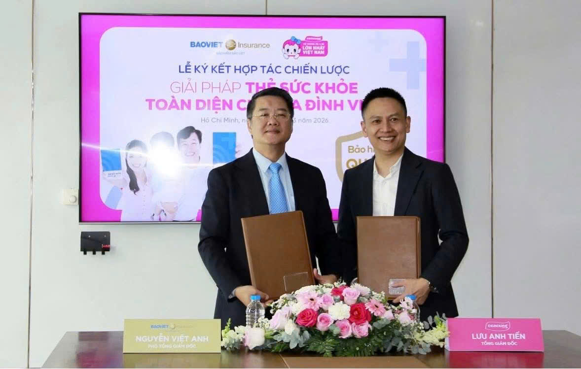 Bảo hiểm Bảo Việt và Công ty Cổ phần Con Cưng ký kết hợp tác chiến lược: Mở rộng giải pháp cho gia đình Việt